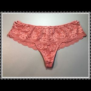 ❤️Dream Angels Lace-Up Hipster Thong Panty❤️